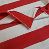 WHITE AND RED STRIPES 5CM X 5CM - t-shirt with elastan TE210