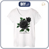 PYJAMAS-T-SHIRT - SCHWARZE ROSEN - M