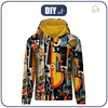 CLASSIC WOMEN’S HOODIE (POLA) - PARTO DA VIOLA BOM MÉNAGE (Amadeo de Souza-Cardoso) - sewing set XL