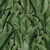 BANANA LEAVES pat. 4 (JUNGLE) - looped knit fabric