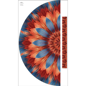 FLORAL WZ.2 - panel kalhot "MAXI"