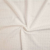 Cotton Waffle Knit Fabric - Cloud Dancer/ ECRU (D-02)