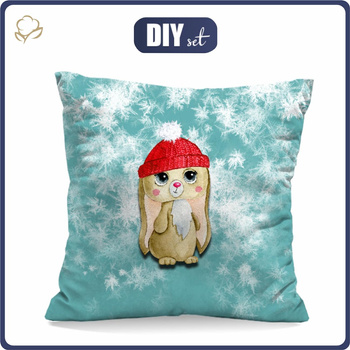 PILLOW 45X45 - MIA THE WINTER BUNNY - sewing set