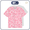 DĚTSKÉ TRIČKO - PIXELY Vz. 2 (růžová) - single jersey (128/134)