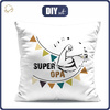 PILLOW 45X45 - SUPER OPA / strong - Upholstery velour - sewing set