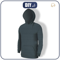 HERREN HOODIE (COLORADO) - STREIFEN - Nähset