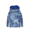 BLUZA DAMSKA (FURIA) NIETOPERZ Z KOMINEM - ZIMOWY WARKOCZ (WINTER IS COMING) - dzianina pętelkowa - S