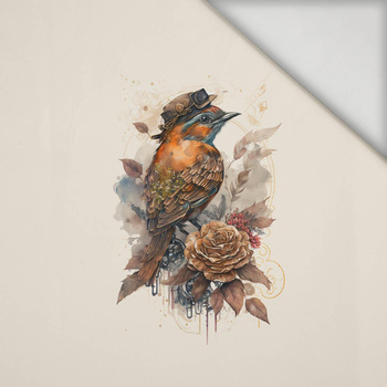 STEAMPUNK BIRD - panel (60cm x 50cm) lycra 300g
