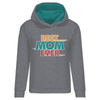 BLUZA DAMSKA (POLA) CLASSIC Z KAPTUREM - BEST MOM EVER -  dzianina pętelkowa  L