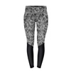 SPORTS LEGGINGS - PIXELS pat. 2 / grey - XXL
