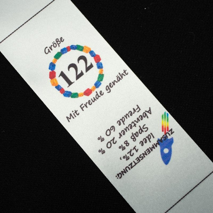 Jungs Textillabel DE - Größe 74 - 4 Stck Set