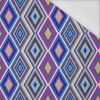 RETRO GEOMETRIC WZ. 11 - rychleschnoucí tkanina