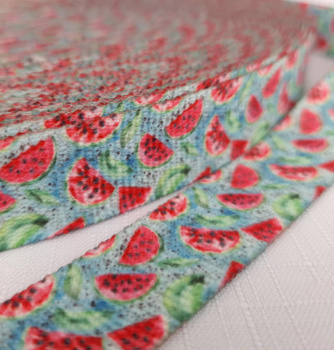 Webbing Tape with Print 25mm - Tutti Frutti wz. 4