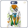 UNISEX HOODIE (HYDRA) - ALIEN CATS - Nähset (134/140)