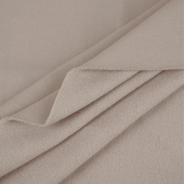 Thick brushed sweatshirt D300 - GREIGE LIGHT (D-40)