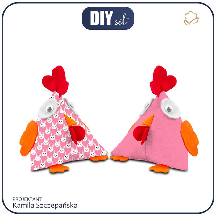 Huhn - HÄSCHEN / rosa