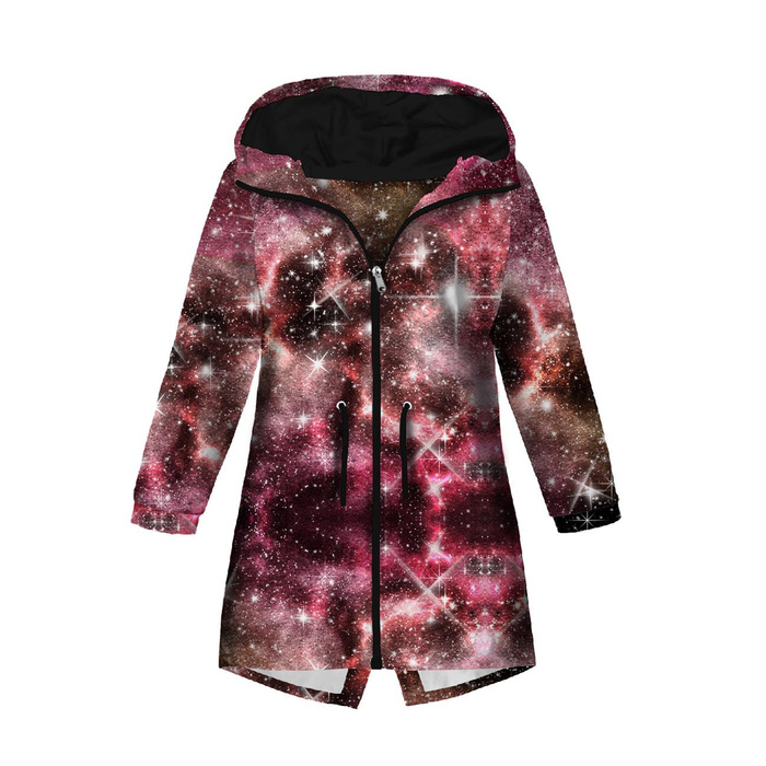 KIDS PARKA (ARIEL) - WATERCOLOR GALAXY PAT. 9 - softshell (146/152)