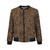 DAMEN BOMBERJACKE (KAMA) - ANIMALS MIX / karamell - Nähset
