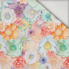PASTEL FLOWERS WZ. 20 - lycra 300g
