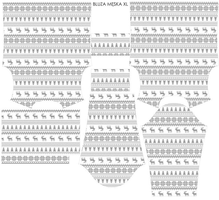 PÁNSKÁ MIKINA - SOBI VZ. 2 / světlé šedý - Elastická teplákovina počesaná L