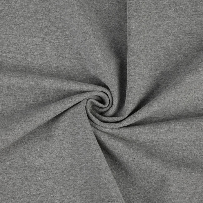 D-190 ECO MELANGE - looped knitwear with elastan 