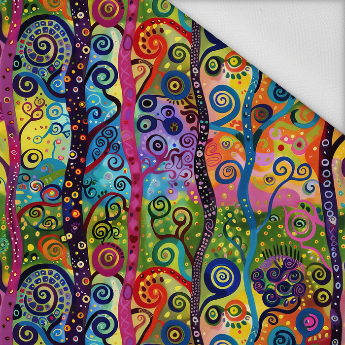 NEON FLOWERS WZ.2 - Nylonstoff PUMI
