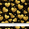 Black & Gold Glamour wz.5 - Potahový velur