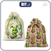 Gift pouches - FUNNY EASTER pat.3 PRANKSTER - sewing set - SMALL