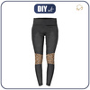 WOMEN'S THERMO LEGGINGS (GRETA) - LEOPARD / SPOTS - sewing set XXL