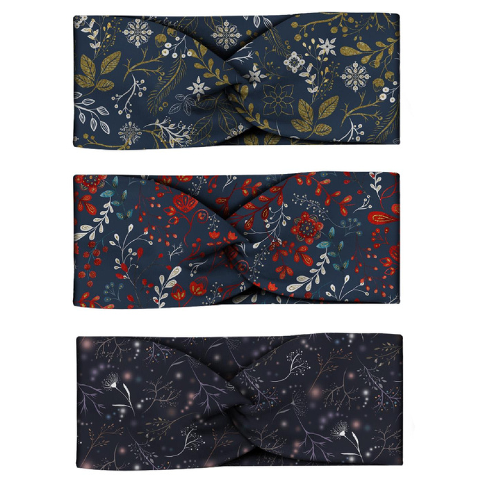 HAARBAND UND HAARGUMMI 3KPL - MODELL 12 - Nähset Jugendlicher/Erwachsener