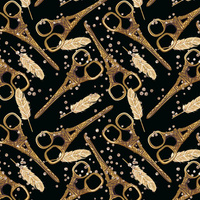 PARISIAN SCISSORS  - Crepe