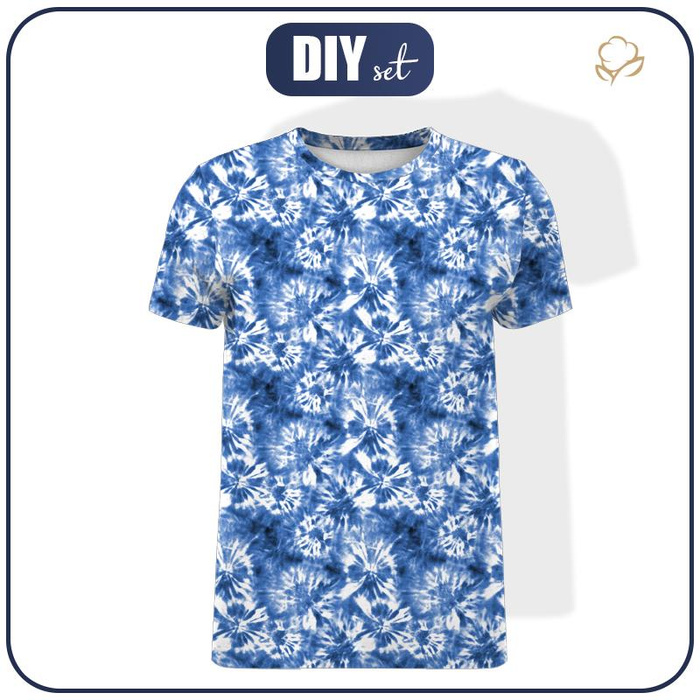 HERREN T-SHIRT - BATIK Ms. 1 / classic blue - Single Jersey XL
