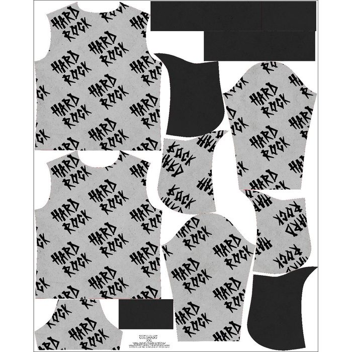 HERREN HOODIE (COLORADO) - METAL M. 2 - Nähset XL