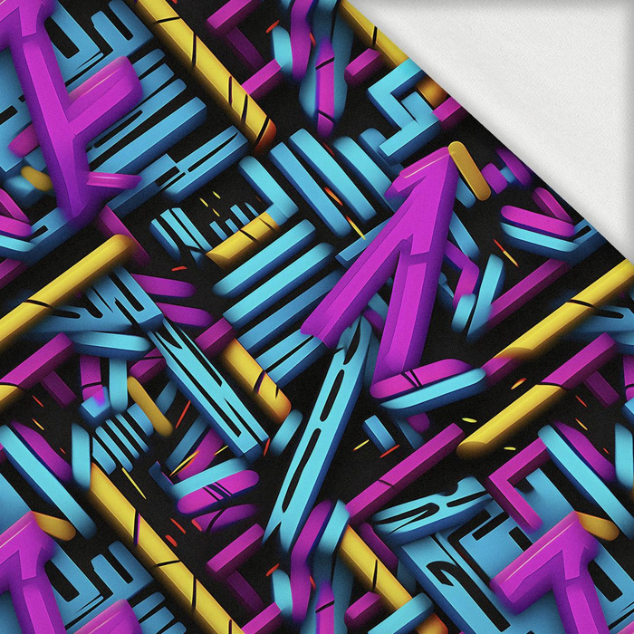 ABSTRACTION wz.12 - teplákovina s elastanem ITY