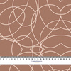 Geometric /Mocha Mousse - Lycra 300g