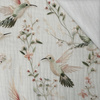 PASTEL BIRDS VZ. 6 (Kolibříci) - Mušelín bavlněný
