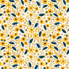 SMALL FLOWERS pat. 2 / MANGO MOJITO (YELLOW)