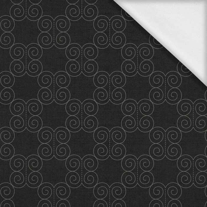 GEOMETRIC MINIMAL WZ. 7 - looped knit fabric with elastane ITY