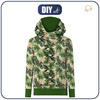 UNISEX HOODIE (HYDRA) - MONSTERA wz.9 - sewing set (134/140)