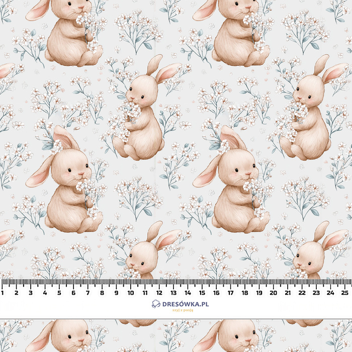 HAPPY BUNNY WZ. 6 - Slub Weave