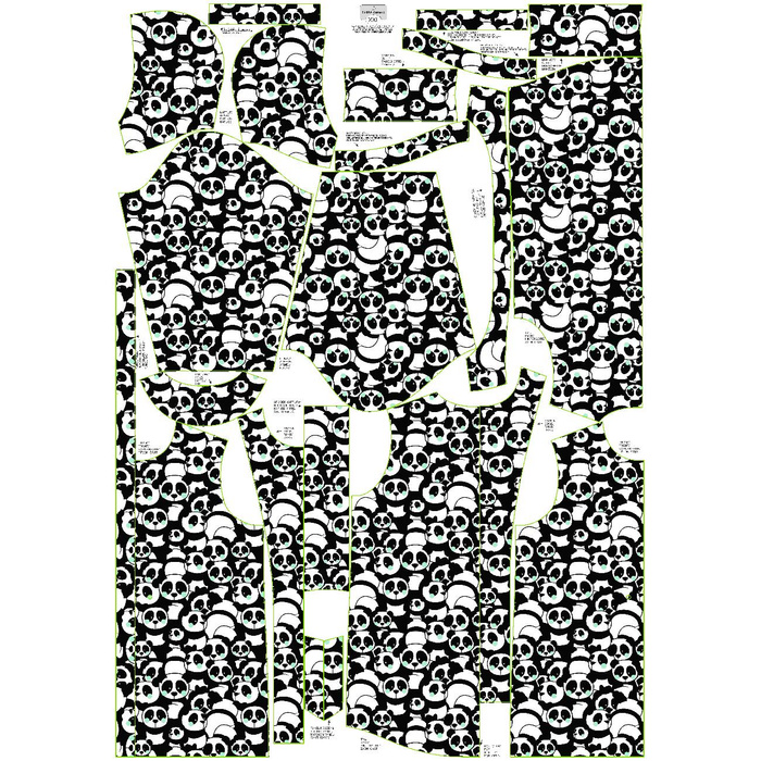 PARKA DAMSKA (ANNA) - PANDY / mięta - softshell XXL