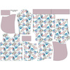 KIDS HOODIE (ALEX) - FLOWER BOUQUET  pat. 9 (PUMPKIN GARDEN) - sewing set