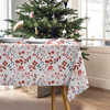 FOLK FLORAL pat. 2 (FOLK FOREST) - Waterproof woven fabric