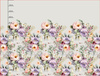 VINTAGE FLOWERS - panel pro šaty Mušelín bavlněný