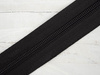 Stuha pro spirální zip 5mm  černá - 580