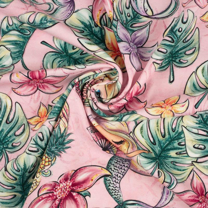 MERMAIDS MIX - Cotton woven fabric