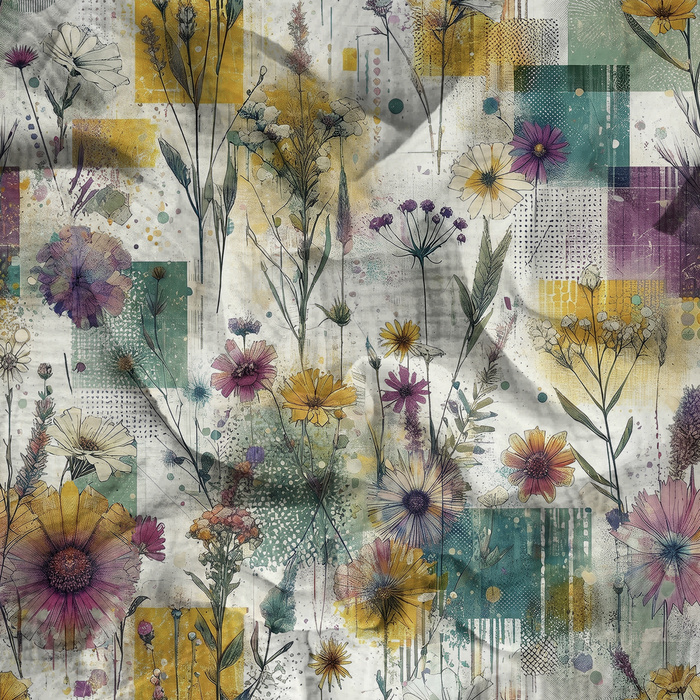 FLORAL REVERIE WZ. 12 - Baumwoll Musselin