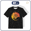 KINDER T-SHIRT  - TYRANNOSAURUS (BAUM) / schwarz - Single Jersey ITY