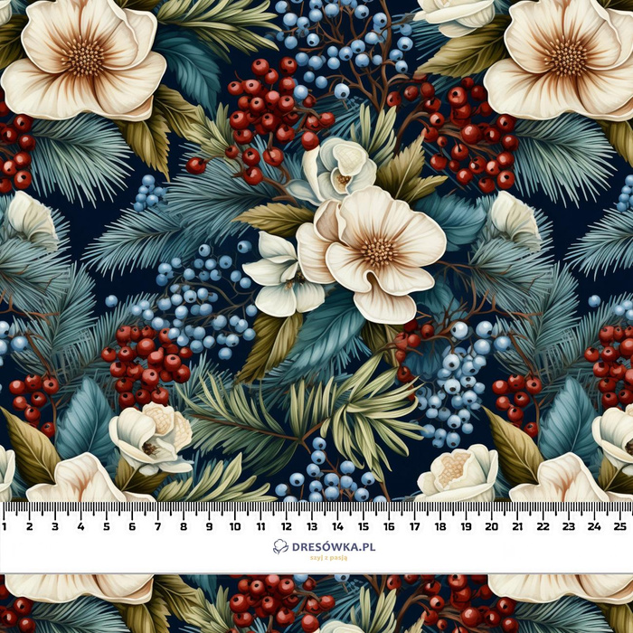 WINTER FLOWERS WZ.13 - lycra 300g