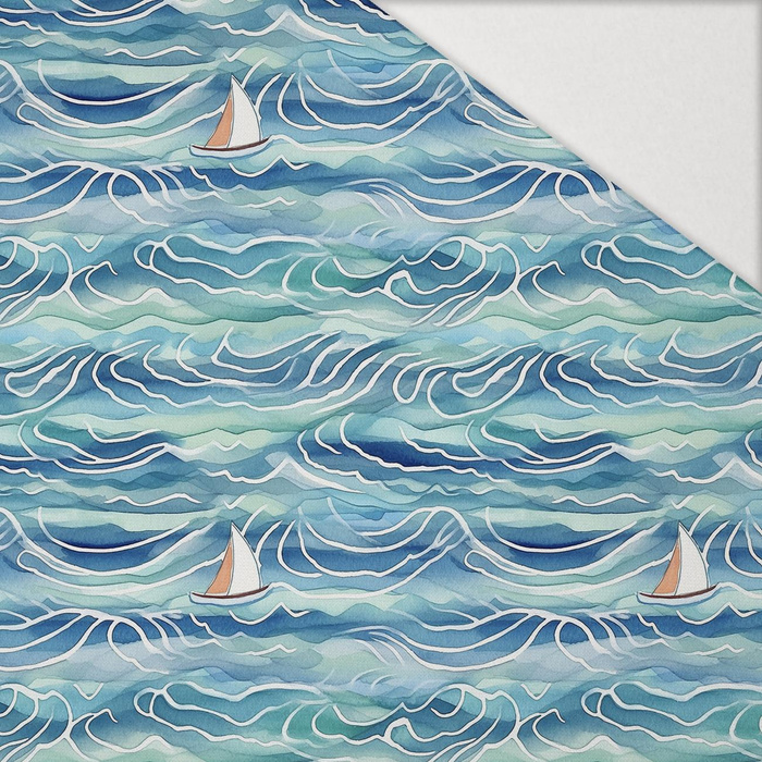 By the Sea Wz. 13 - Hydrophobic brushed knit